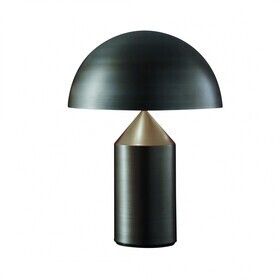 Oluce - Lampe de table Atollo bronze