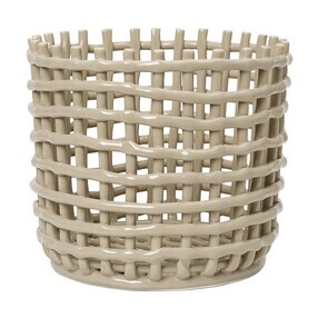 Ferm Living - Panier en céramique L