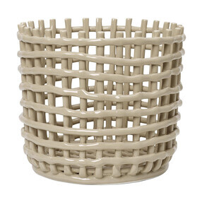 Ferm Living - Ceramic Basket L