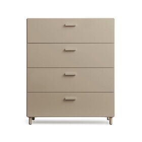 String - Relief Chest of Drawers Wide with Legs 82x92,2cm