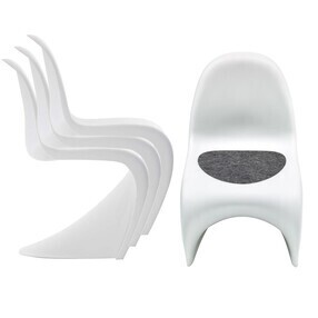 Vitra - Panton Chair - Actieset 4 stoelen