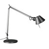 Artemide - Tolomeo Midi Tavolo LED - Tafellamp - grijs/mat/met tafelpoot/60x50cm bxh/3000K/350lm