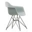 Vitra - Eames Plastic Armchair DAR onderstel zwart