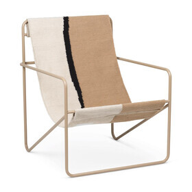 Ferm Living - Desert Lounge Chair Cashmere Frame