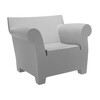 Kartell - Bubble Club - Fauteuil - lichtgrijs/polyethyleen/105x80x77cm