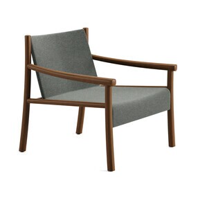 Arper - Chaise longue de jardin KATA structure en robinier