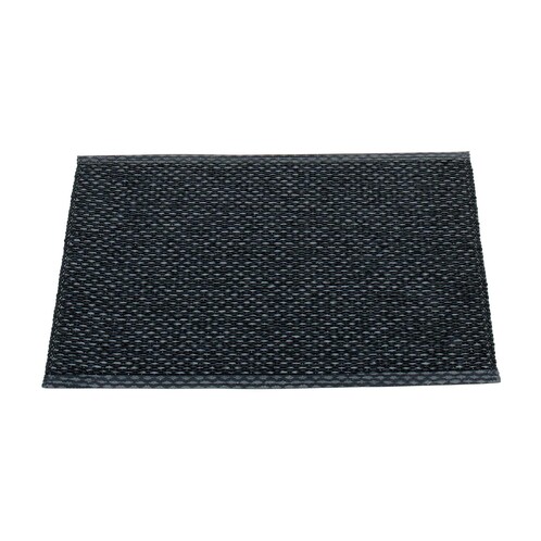 Viggo Small One Doormat 50x70 cm, Black/Vanilla - Pappelina