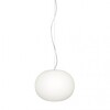 Flos - Glo Ball S2 - Suspension - blanc/verre/polyamide/H 406cm/Ø 45cm