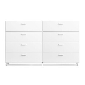 String - Relief Chest of Drawers Wide with Legs 2x82x92.2cm