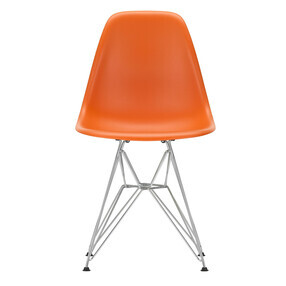 Vitra - Eames Plastic Side Chair DSR RE Chromed Base