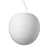 Foscarini - Rituals XL Pendelleuchte - weiß/Glas satiniert/Größe 1, H41cm/Ø 40cm/exkl. Leuchtmittel