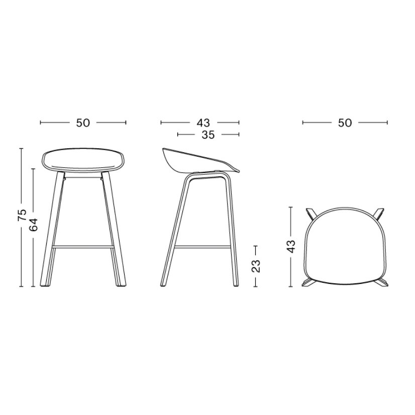 Hay About A Stool Aas 32 Bar Low, How To Determine What Size Bar Stool