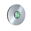 Radius - Radius - Sonnette - inox/LED vert/Ø 8.5cm
