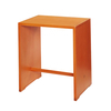 wb form - Ulmer - Tabouret - orange vif/bois de hêtre/bouleau