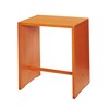 wb form - Ulmer - Tabouret - orange vif/bois de hêtre/bouleau