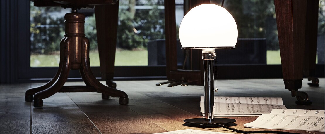 Tecnolumen Wagenfeld Designklassiker Übersichtsseite Presenter