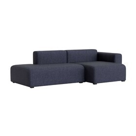 HAY - Mags 2,5-zits bank met lage armleuningen rechts 246x127,5cm