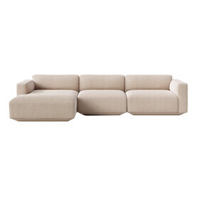 &Tradition - Develius 3-zits sofa chaise longue links