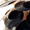 Marset - Discocó C68 - Plafondlamp - zwart-goud RAL 9004/glanzend/Ø68cm