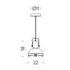 Nemo - Projecteur 165 - Suspension - dessin au trait