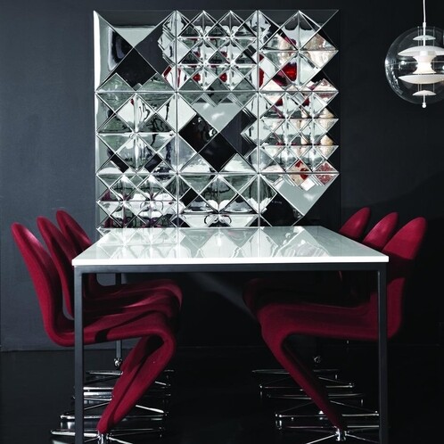VerPan - Mirror Sculpture - Piramide / wanddecoratie