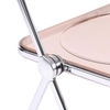 Castelli - Plia Folding Chair - smoke light pink