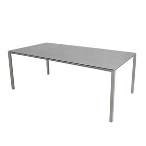 Cane-Line - Pure Gartentisch 200x100cm