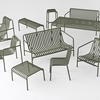 HAY - Palissade Lounge - Chaise haute