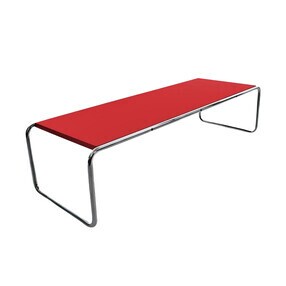 Knoll International - Table de salon Laccio rectangulaire