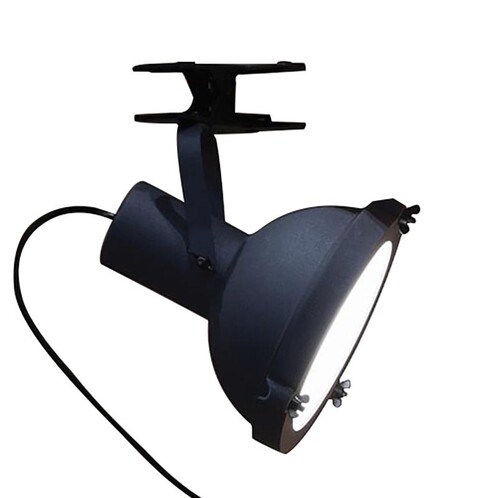 Nemo - Projecteur 165 Klemmleuchte - nachtblau/matt/H 22cm/Ø 17cm/ohne Leuchtmittel