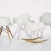 Vitra - Eames Plastic Armchair DAR gepolsterd H43cm