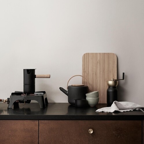 Stelton - Collar Kaffeemühle mit Deckel