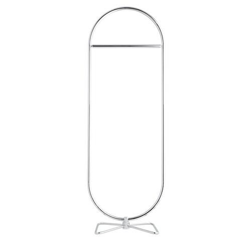 VerPan - System 1-2-3 Garderobenständer - chrom/Gestell chrom überzogen/59x169x48cm