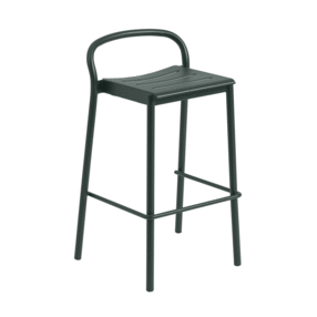 Muuto - Linear Steel Outdoor Barhocker H 75cm