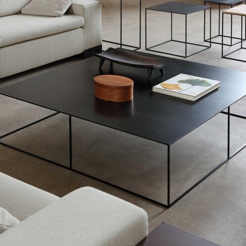 Zeus - Slim Irony Couchtisch 124x124cm