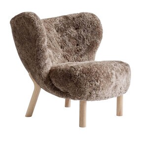 &Tradition - Little Petra VB1 Loungesessel Gestell Eiche