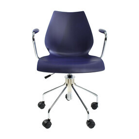Kartell - Maui Bürostuhl mit Armlehnen