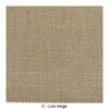 Gervasoni - Ghost 08 Hocker / Ottomane - beige/Stoff Lino beige