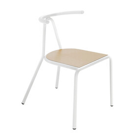 B-Line - Chaise assise frêne Toro