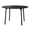 Magis - Table First Outdoor - Table ronde - noir/pied de table noir/Taille 2/Ø120cm