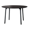 Magis - Table First Outdoor - Table ronde - noir/pied de table noir/Taille 2/Ø120cm