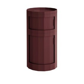 HAY - Facet Container 110 mit Füßen und Rollen