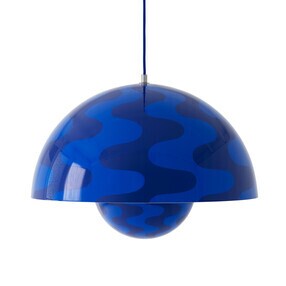 &Tradition - Flowerpot VP2 Pendelleuchte mit Muster