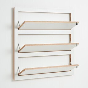 AMBIVALENZ - Fläpps Schuhregal klappbar 80x80cm