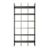 Moormann - FNP Regal System FU Multiplex Birke - schwarz/Materialstärke FU: 16mm/105x223cm