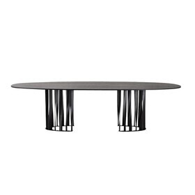 Cassina - Table de salle à manger 475 Boboli ovale 280x120cm