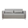 Softline - Cord - Canapé-Lit - clair gris/Vision 445/piètement en chrome/170x76x96cm/dimensions de couchage 148x200cm