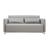 Softline - Cord - Canapé-Lit - clair gris/Vision 445/piètement en chrome/170x76x96cm/dimensions de couchage 148x200cm