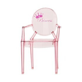 Kartell - Lou Lou Ghost Kinderstuhl mit Motiv