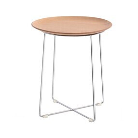 Kartell - Table d'appoint Al Wood frêne
